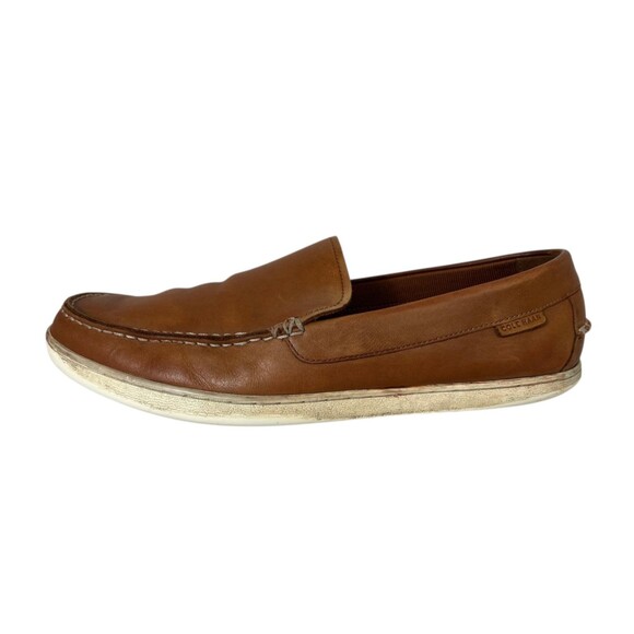 Cole Haan Grand.Os Men's Brown C30985 Loafers Shoes  Size 13  Worn Condition - Picture 5 of 9